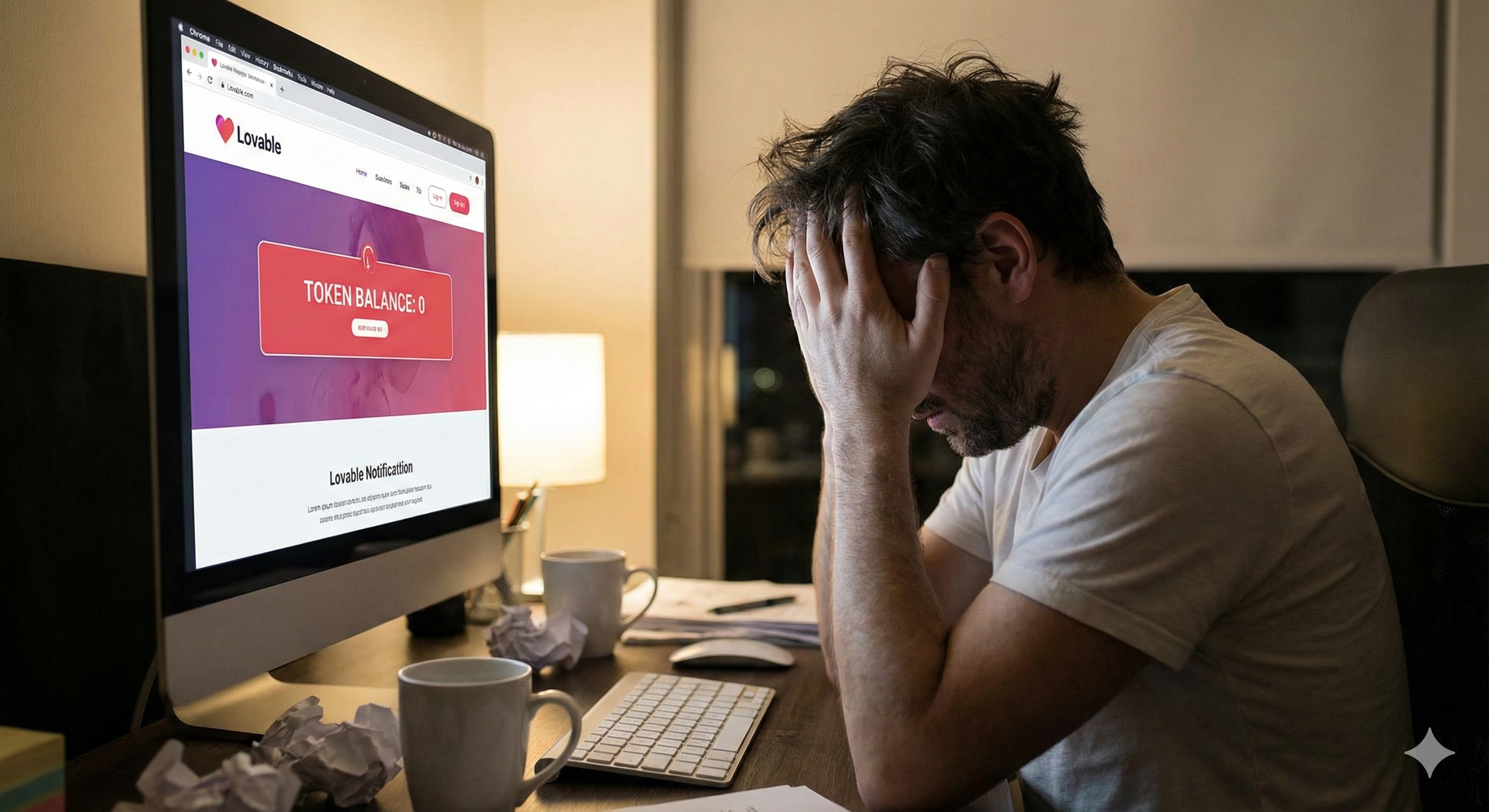 Código em uma tela de computador
